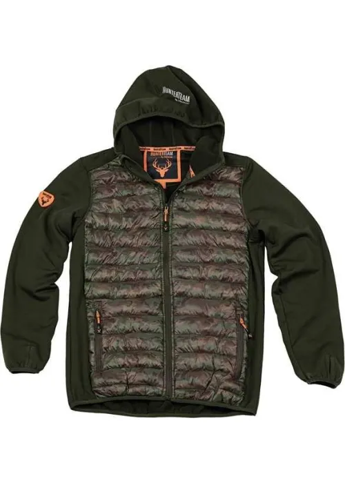 Chaqueta Acolchada de Camuflaje para Caza y Pesca