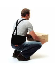 Faja Lumbar de Trabajo con Tirantes 2