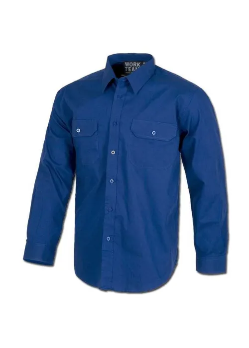 Camisa Industrial Manga Larga