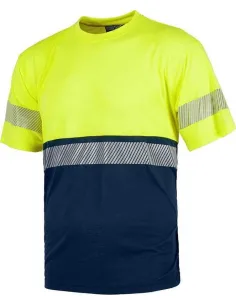 Camiseta de Trabajo Alta Visibilidad con Una Banda Reflectante