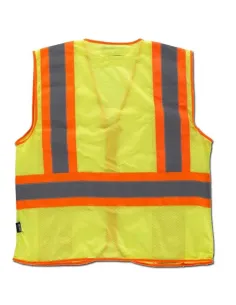 Chaleco Ligero Tejido de Rejilla Alta Visibilidad 2