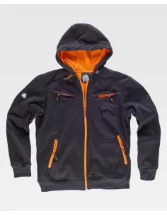Sudadera Impermeable Workshell con cremallera