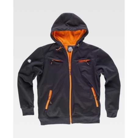 Sudadera Impermeable Workshell con cremallera