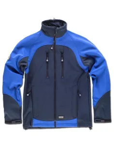 Chaqueta de Forro Polar en azul/verde/gris Colores de WorkTeam S9030