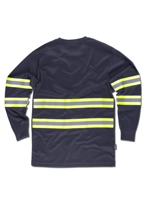 Camiseta de Manga Larga con Cintas Reflectantes