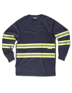 Camiseta de Manga Larga con Cintas Reflectantes