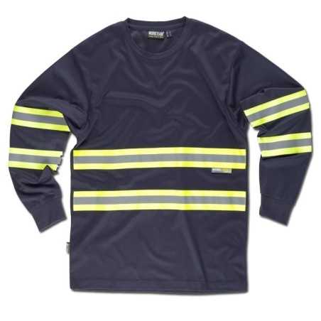 Camiseta de Manga Larga con Cintas Reflectantes