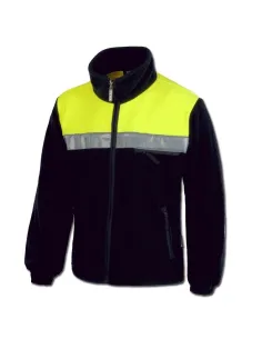 Chaqueta Forro Polar Fluor Alta Visibilidad