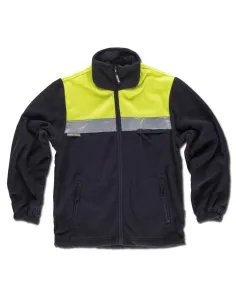 Chaqueta Forro Polar Fluor Alta Visibilidad 2