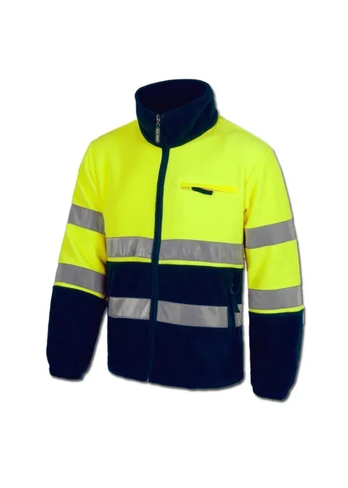 Chaqueta Forro Polar Alta Visibilidad