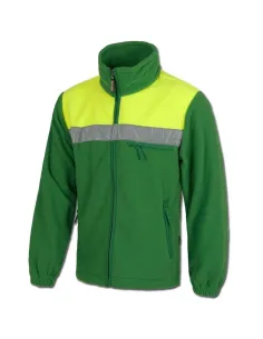 Chaqueta Forro Polar con Cintas Reflectantes