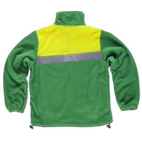 Chaqueta Forro Polar con Cintas Reflectantes