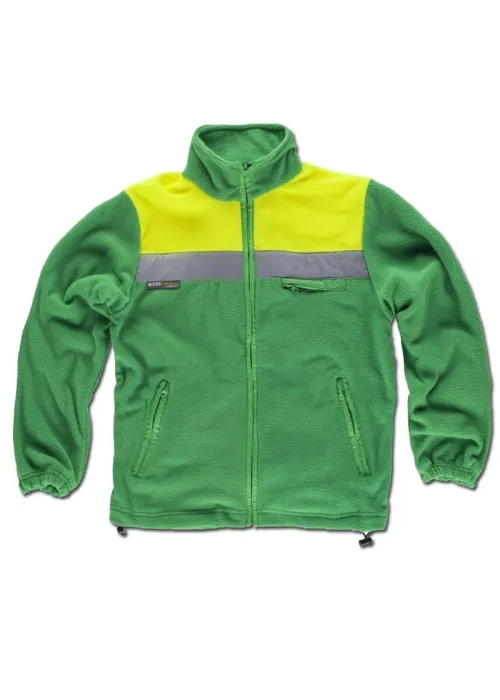 Chaqueta Forro Polar con Cintas Reflectantes