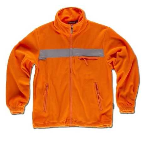 Chaqueta Forro Polar Fluorescente