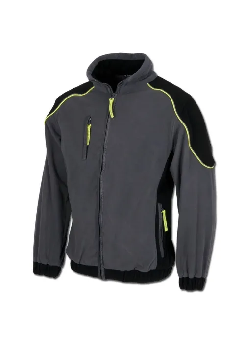 Chaqueta Forro Polar Colores Combinados