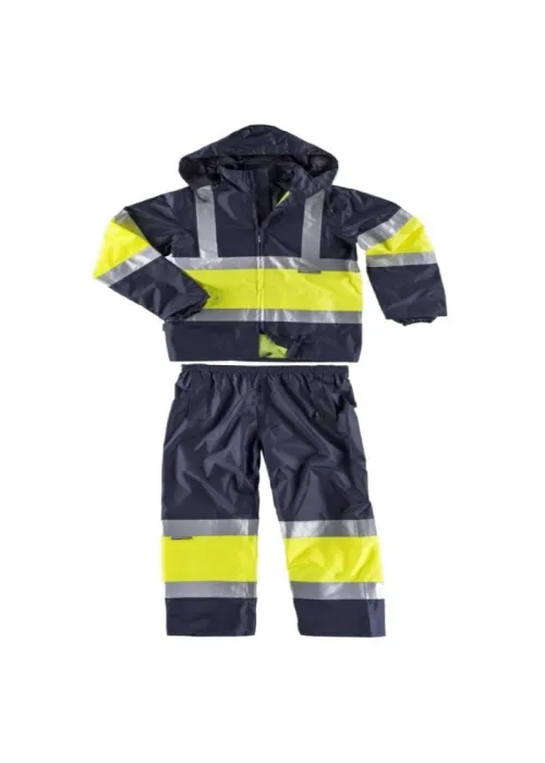 Traje Impermeable de Alta Visibilidad