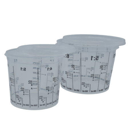 Vaso medidor para pinturas de todo tipo 400 cc / 650 cc