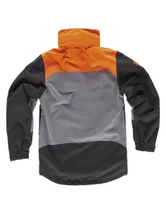 Cazadora/Chaqueta Workshell Impermeable Combinada en Tricolor 2