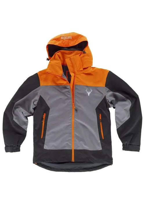 Cazadora/Chaqueta Workshell Impermeable Combinada en Tricolor