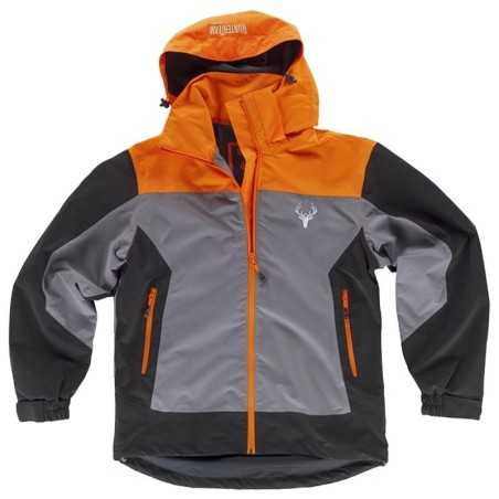 Cazadora/Chaqueta Workshell Impermeable Combinada en Tricolor