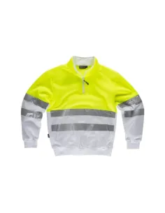 Chaqueta Forro Polar Bicolor Alta Visibilidad Clase 2