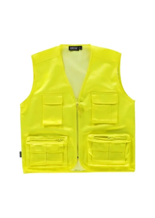 Chaleco Acolchado Combinado de Alta Visibilidad