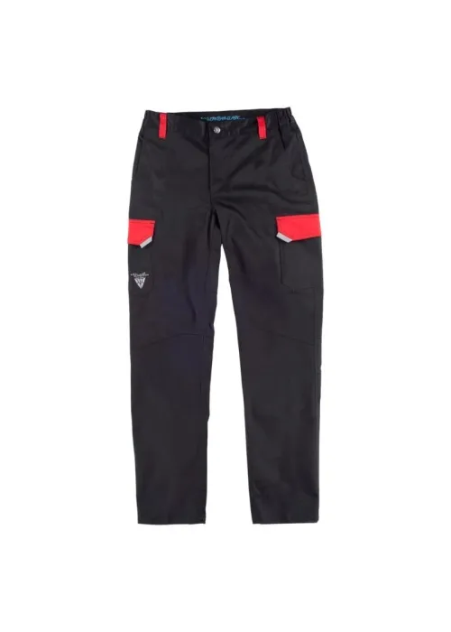 Pantalón de Trabajo Industrial Multibolsillos con Refuerzos