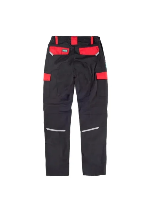 Pantalón de Trabajo Industrial Multibolsillos con Refuerzos