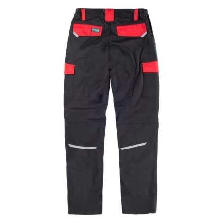 Pantalón de Trabajo Industrial Multibolsillos con Refuerzos