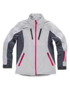 Chaqueta Workshell Combinada con Cintas Reflectantes