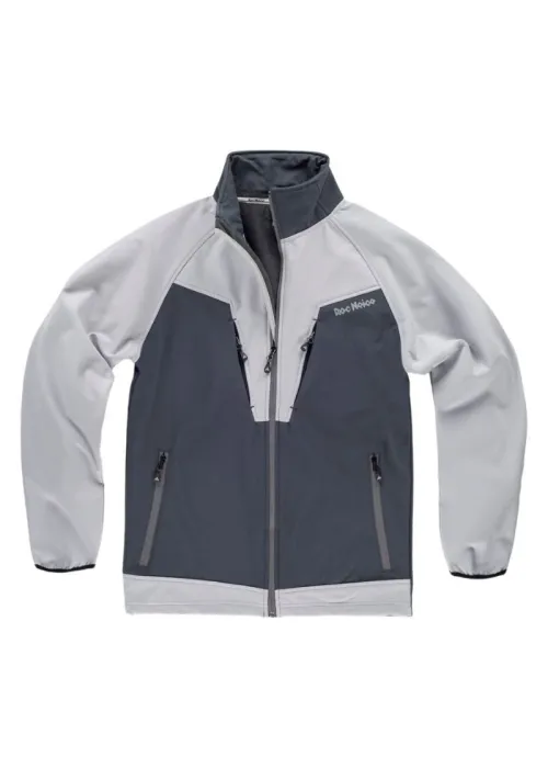 Chaqueta Workshell Combinada con Cintas Reflectantes