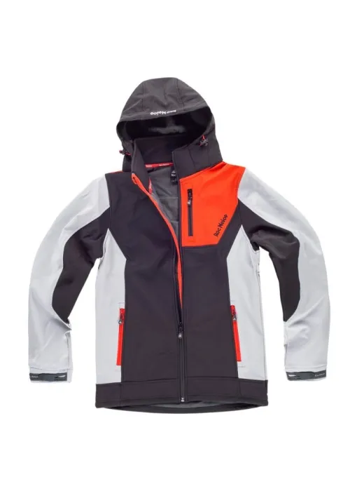 Chaqueta Workshell Combinada con Cintas Reflectantes