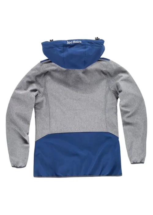 Chaqueta Workshell Combinada con Cintas Reflectantes