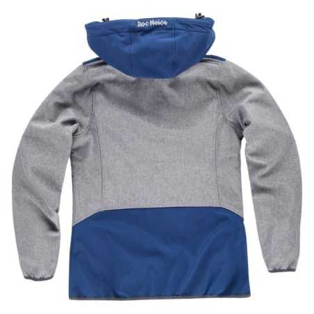 Chaqueta Workshell Combinada con Cintas Reflectantes