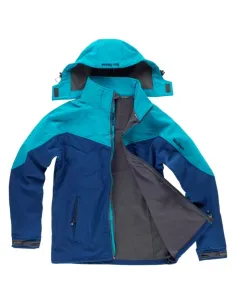 Chaqueta Workshell Combinada con Cintas Reflectantes 2