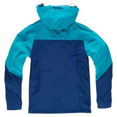 Chaqueta Workshell Combinada con Cintas Reflectantes