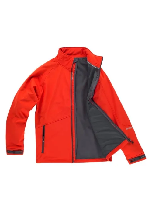 Chaqueta Workshell Combinada con Cintas Reflectantes