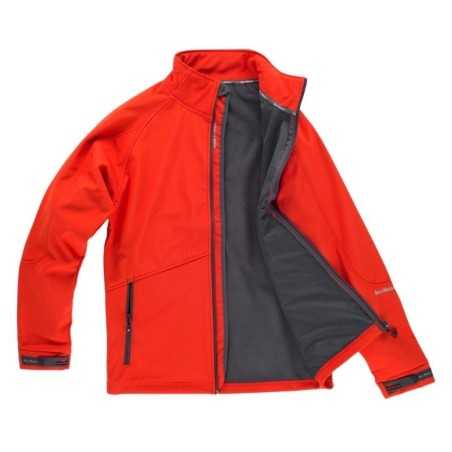 Chaqueta Workshell Combinada con Cintas Reflectantes