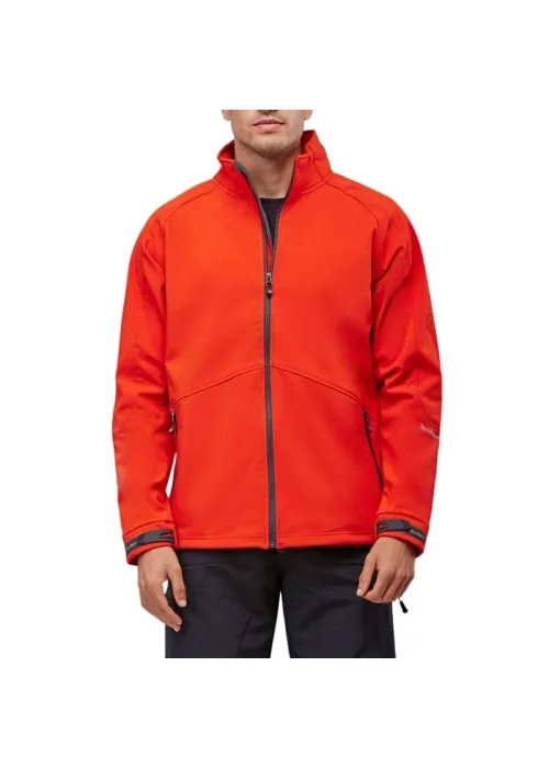 Chaqueta Workshell Combinada con Cintas Reflectantes