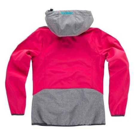 Chaqueta Workshell Combinada con Cintas Reflectantes