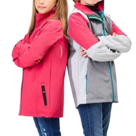 Chaqueta Workshell Combinada con Cintas Reflectantes