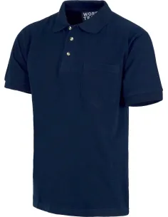  Camiseta Polo de Trabajo Algodón 100% S6507 Workteam