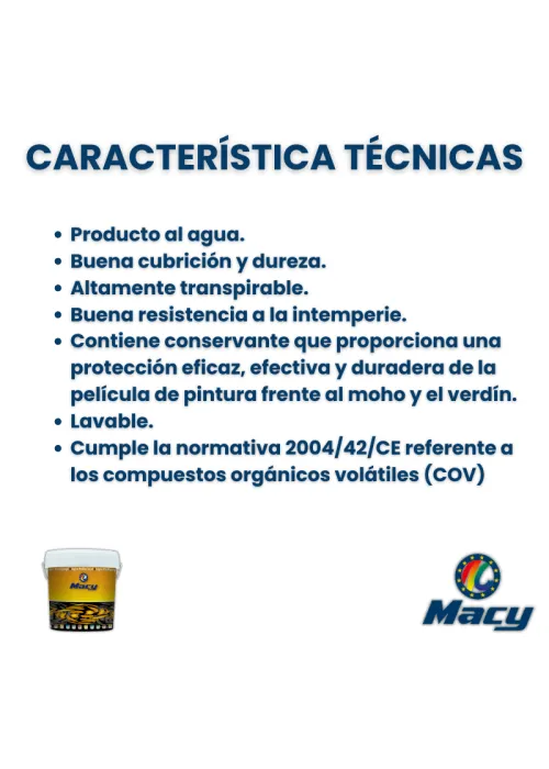 Revestimiento Liso para Fachadas -...