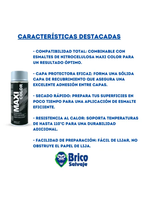 Spray Imprimación de Secado Rápido y...