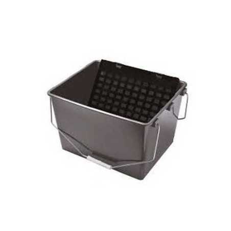 Cubeta de Plastico 16 Litros con Rejilla para Escurrir Rodillos