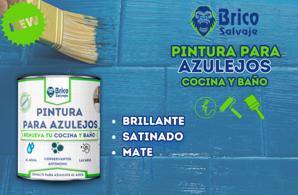 Cómo pintar los azulejos del baño o la cocina